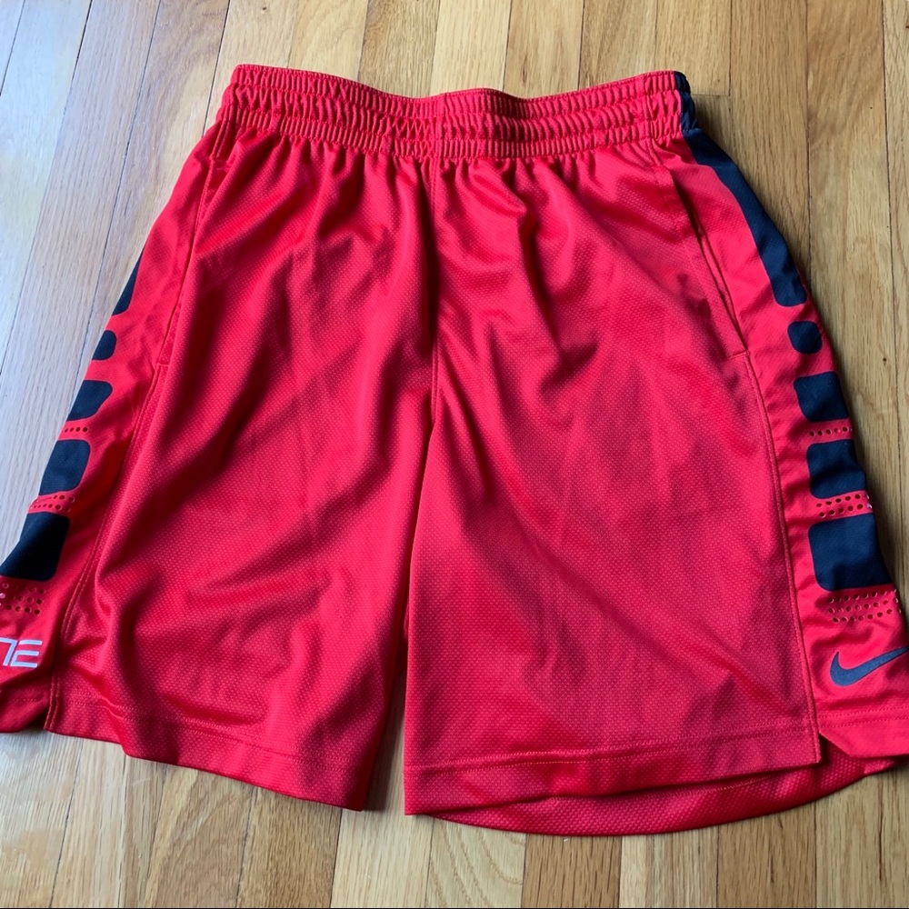 Nike Elite Red and Black Shorts